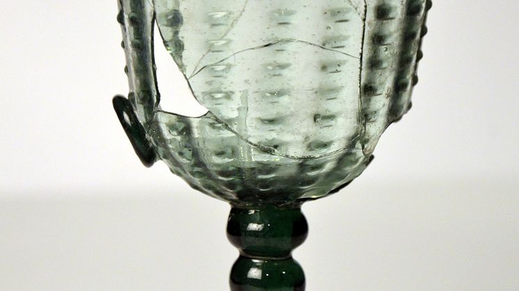 Vinpokal originalglas Hertig Karl 1500-tal