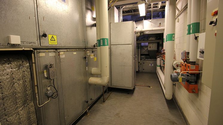 Klövern spar energi med behovsstyrd ventilation och moderna EC-fläktar