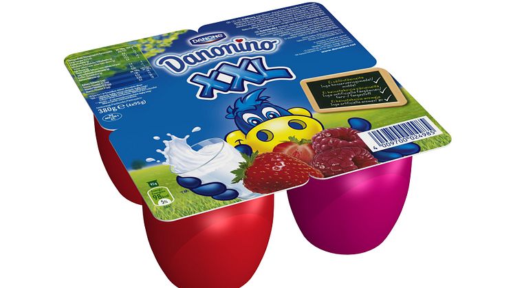 Danonino DUO Jordgubb-Hallon