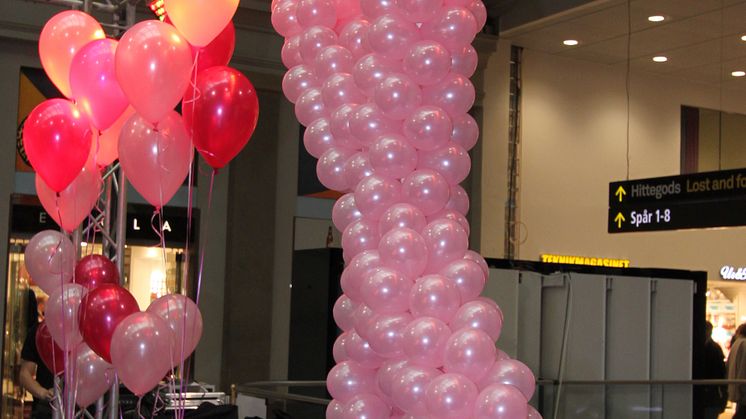 Breast Health Day 2011, Centralen i Stockholm
