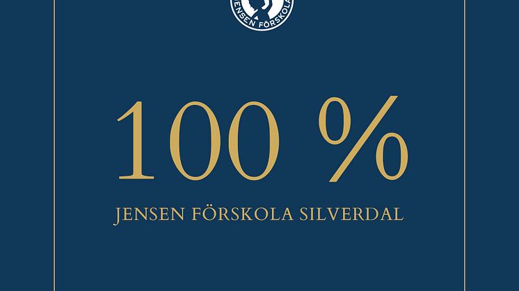 100% med JENSEN förskola Silverdal
