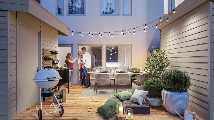 Vega fortsätter att växa – med bostadsrättsradhus