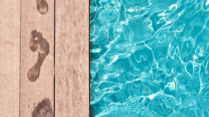 Hautpilze lauern oft im Schwimmbad. Bild: Delphimages | stock.adobe.com