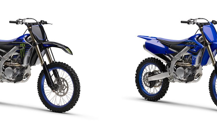 （左より）「YZ250F Monster Energy Yamaha Racing Edition」「YZ250F」
