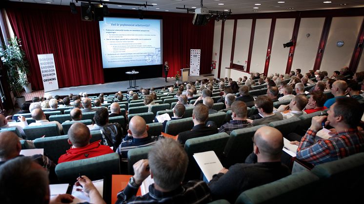 SSG Säkerhetskonferens är ett av Sveriges största forum för arbetsmiljö och säkerhet.