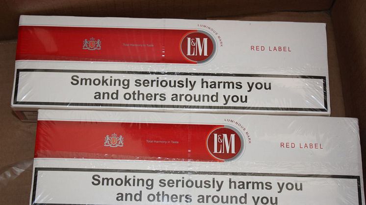 LON 13/15 Cigarettes Seized