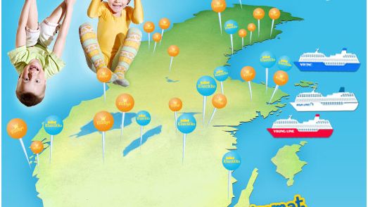 VisitSweden lyfter Gold of Lapland och världens längsta linbana i finsk sommarkampanj