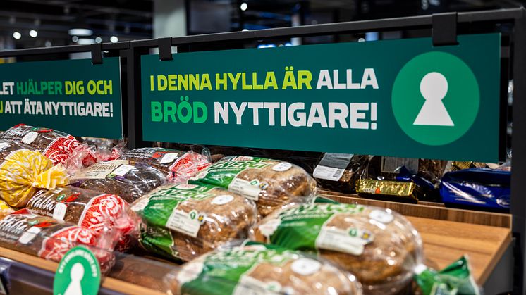 Med relativt enkla medel kan fler välja nyttigare alternativ i matbutiken. 