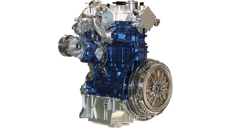 Fords nye 1.0 liter EcoBoost-mortor er kåret til årets motor internasjonalt