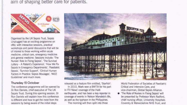 Sepsis detected and treated early using new technology