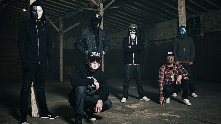 Hollywood Undead klara för Gröna Lund