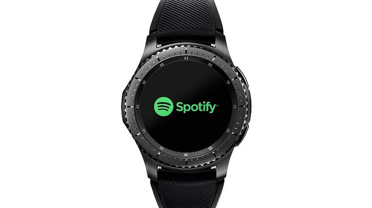 Hør på musikk offline på Spotify med Gear S2 og Gear S3