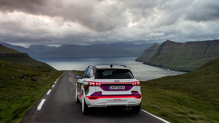Audi Q6 e-tron prototype
