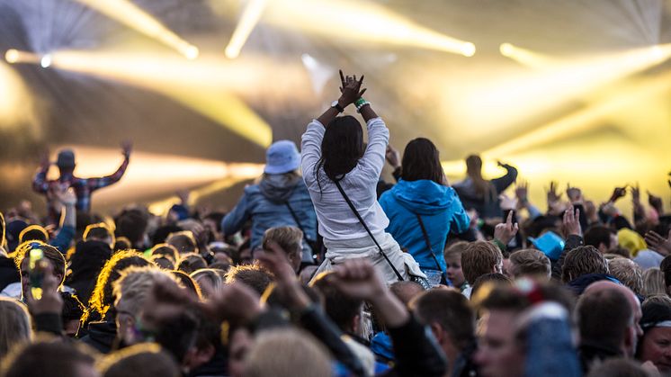 Stemning på Tysnesfest 2015. Foto: Camilla Korsnes.