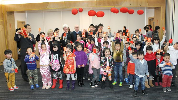Local families Celebrate Chinese New Year in North Glasgow