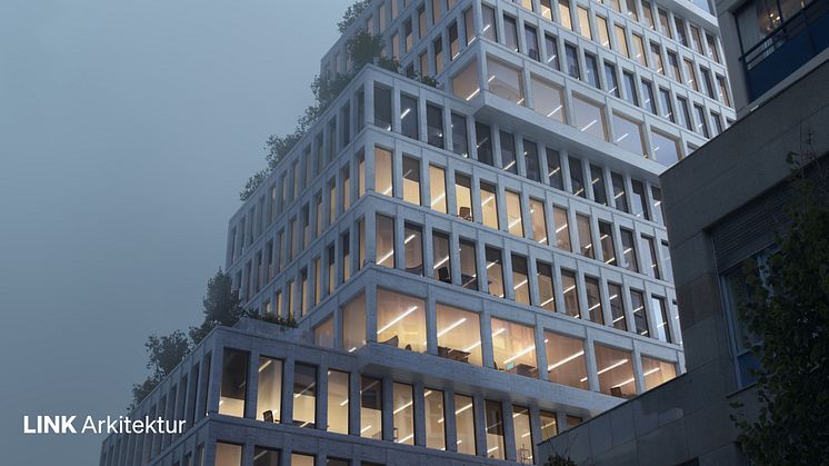 LINK Arkitektur rigger for ytterligere digitalsatsing fremover. Illustrasjon: LINK arkitektur. 