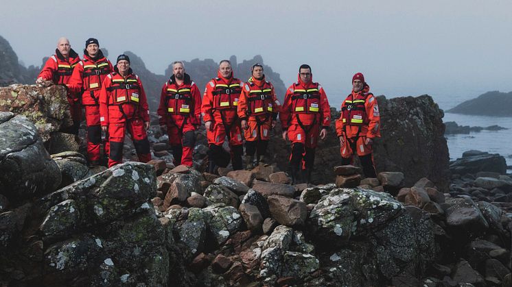 De åtta sjöräddarna Kenneth Andersson, Simon Svensson, Stefan Svensson, Veronica Ahlström Andersson, Peter Käll, Christer Sediger, Stefan Westman och Svein Egil Husevik från RS Torekov och RS Grötvik utses idag till Årets Sjöräddare.