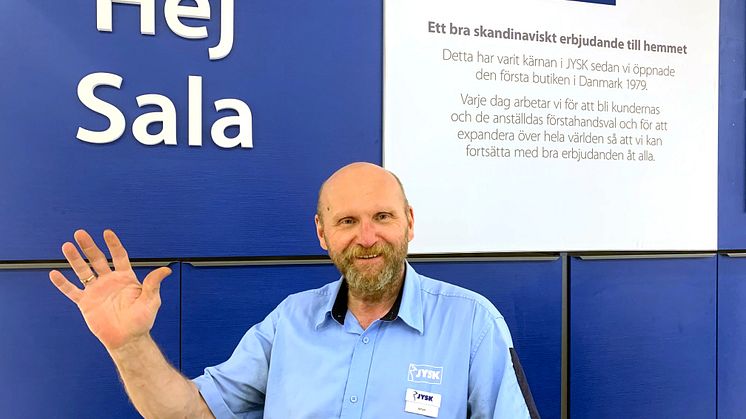 ​JYSK i Sala nyinvigs efter tillbyggnad