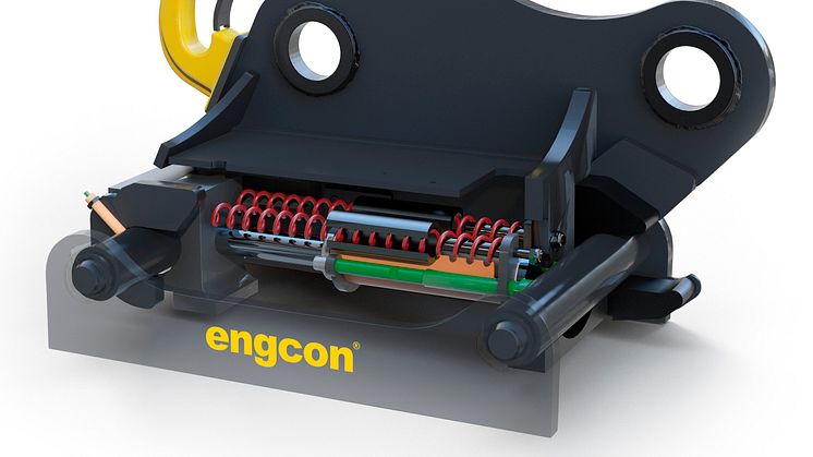 engcon färdiga att leverera Q-Safe, världens säkraste redskapsfäste