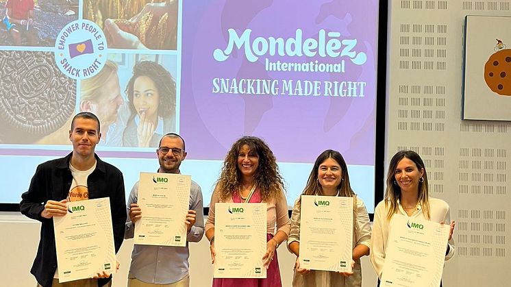 Il Gruppo Mondelēz International in Italia ottiene da IMQ la certificazione di conformità UNI/PdR 125:2022 per la parità di genere