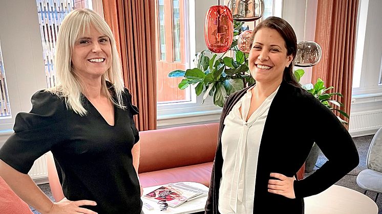 Petra Segerdahl, VD Verahill Familjejuridik, och Anna Fayad, ansvarig för Internationell privaträtt.