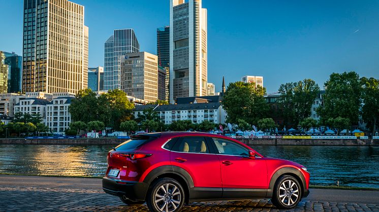 Mazda CX-30 i Soul Red Crystal