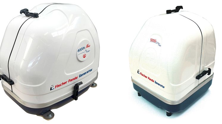The new Panda 4000s Neo and Panda 5000i Neo marine generators from Fischer Panda
