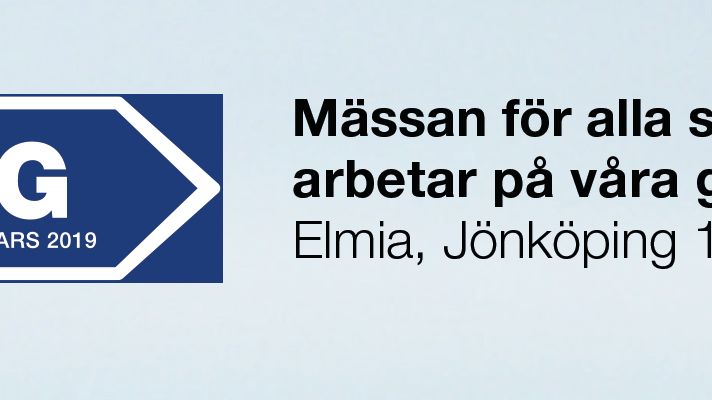 På Väg - mässan för alla som arbetar på våra gator och vägar 13-14 mars 2019