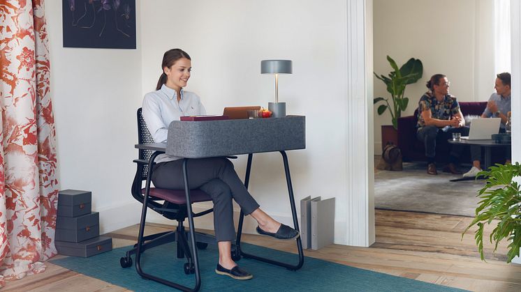 Homeoffice-Spezial: kompakter Arbeitsplatz im HO
