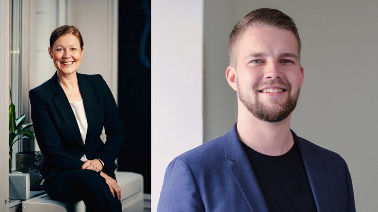 Riikka Salminen, Visa Country Manager, Finland, Sweden and Baltics / Janne Salminen, Fintech farm