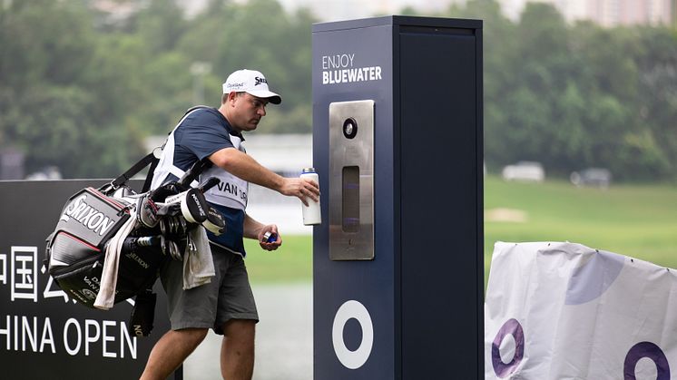 Properly hydrating at the Volvo China Open and also protecting the future of the planet by ending the need for single-use plastic bottles