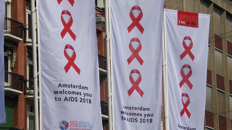 I underkant av 20.000 delegater er ventet til den internasjonale aids-konferansen AIDS 2018, som offisielt åpner i Amsterdam i dag. (Foto: Olav André Manum/HivNorge)