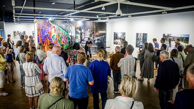 Fra utstillingen "Gata di" på Gamle Munch Museum som fant sted fra 15. juni til 14. juli