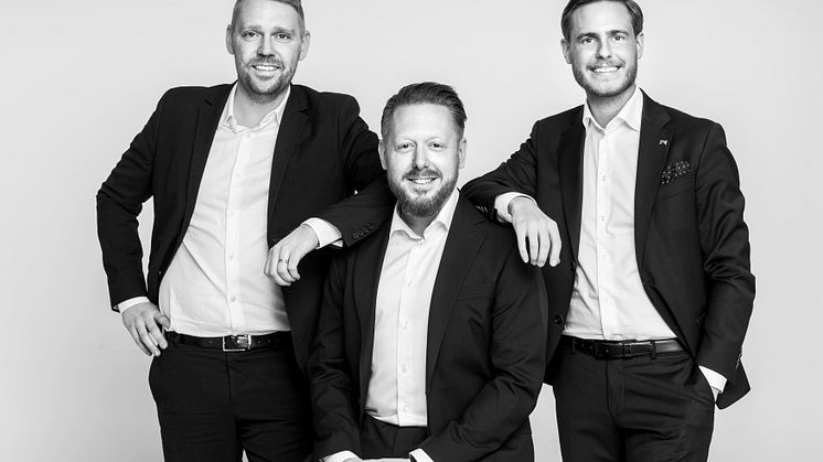 Gary Dambergs, Mattias Törlig och Andreas Söderstam går in som majoritetsägare i ytterligare ett område.