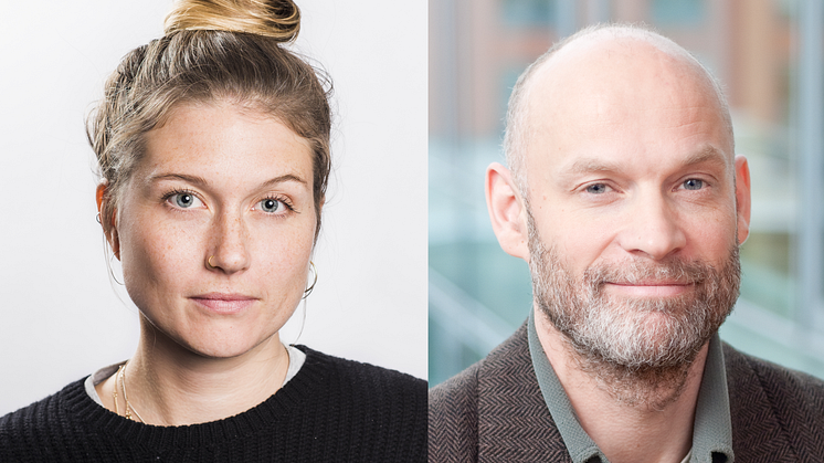 Julia Henriksson, FUB, och Torbjörn Odlöw, Göteborgs universitet