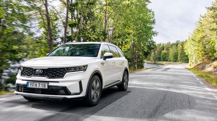 Sverigepremiär för helt nya Kia Sorento 