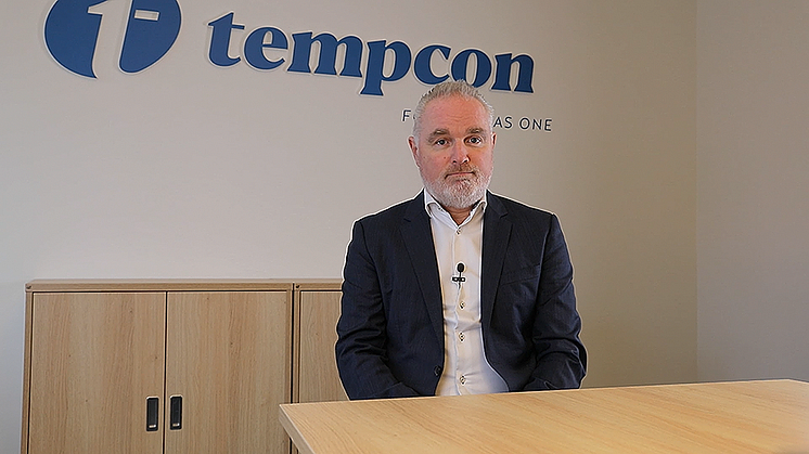 Tempcon Groups koncernchef, Christian Hallberg.
