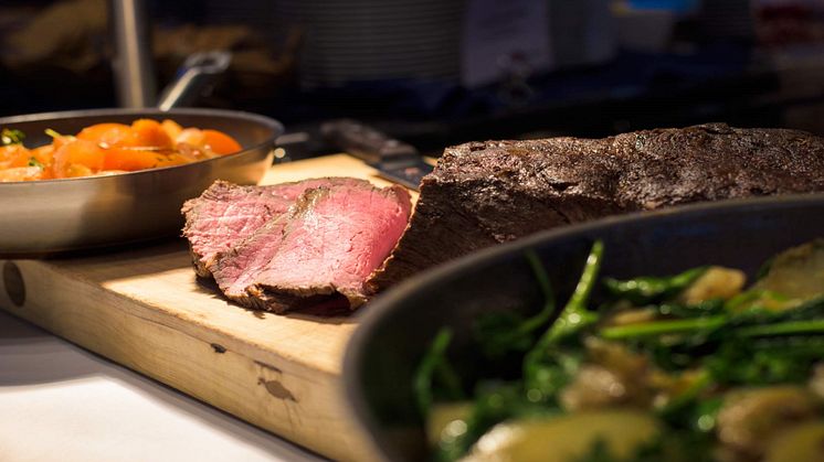 The food on board is from Norway's Coastal Kitchen, a concept using local Norwegian food for the entire journey