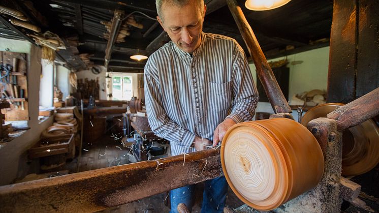 Reifendrehwerk im Freilichtmuseum Seiffen 