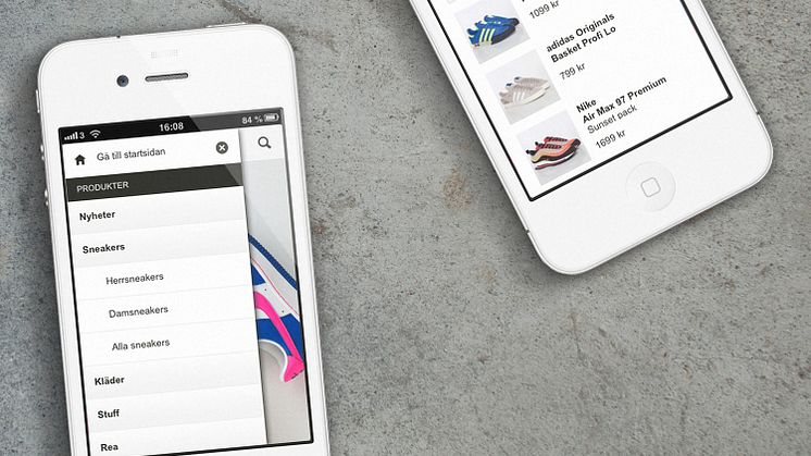 sns på Panagora EDGE M-commerce