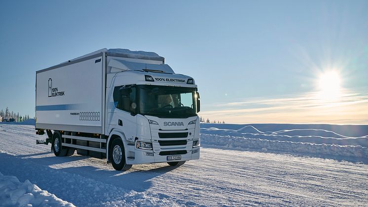 Scania Utleie går elektrisk