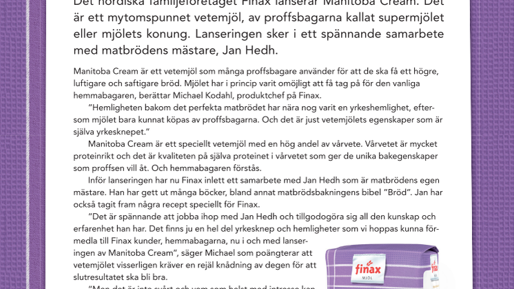 Finax avslöjar en av  Jan Hedhs yrkeshemligheter