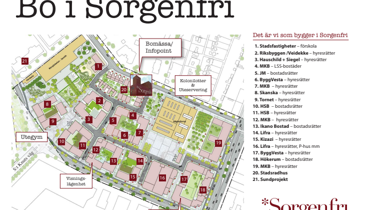 Bo i Sorgenfri – karta 23 september 2017