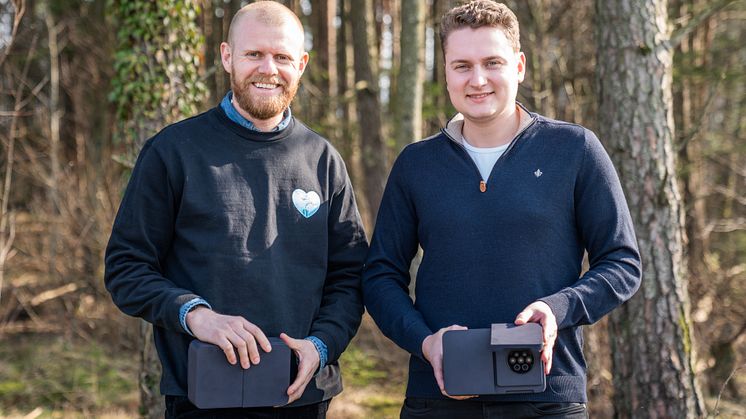 Grundere Eirik Jørgensen og Fredrik Lima 1