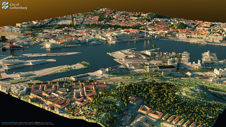 Så skapar digitala stadstvillingar hållbara smarta städer. Foto: Göteborgs stad.
