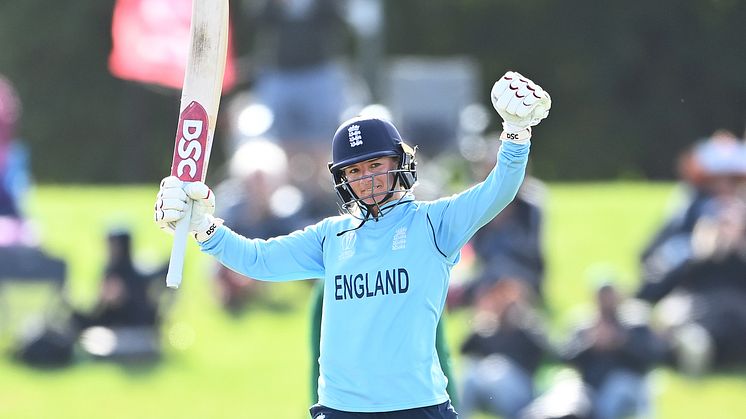 Wyatt scored 129 from 125 balls. Photo: Getty Images/ICC