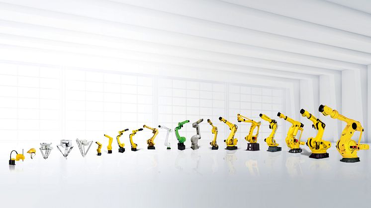 Total Shipment of 1 Million Units of FANUC Robots