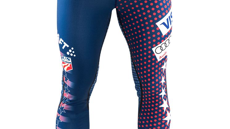 US Ski Team racing suit - Podium Race Pant Front