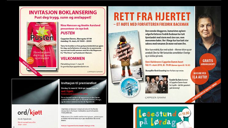 Velkommen til Cappelen Damm-huset, uke 11!