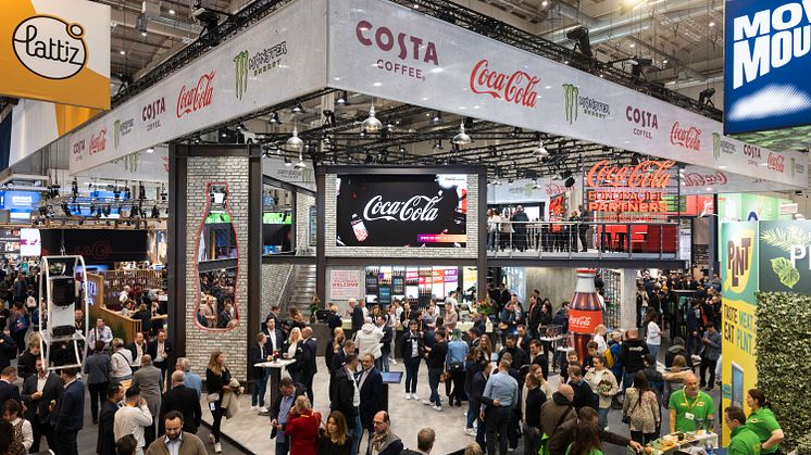 Coca-Cola auf der Internorga 2024: Gastronomie-Trends treffen auf Fußball-Fieber